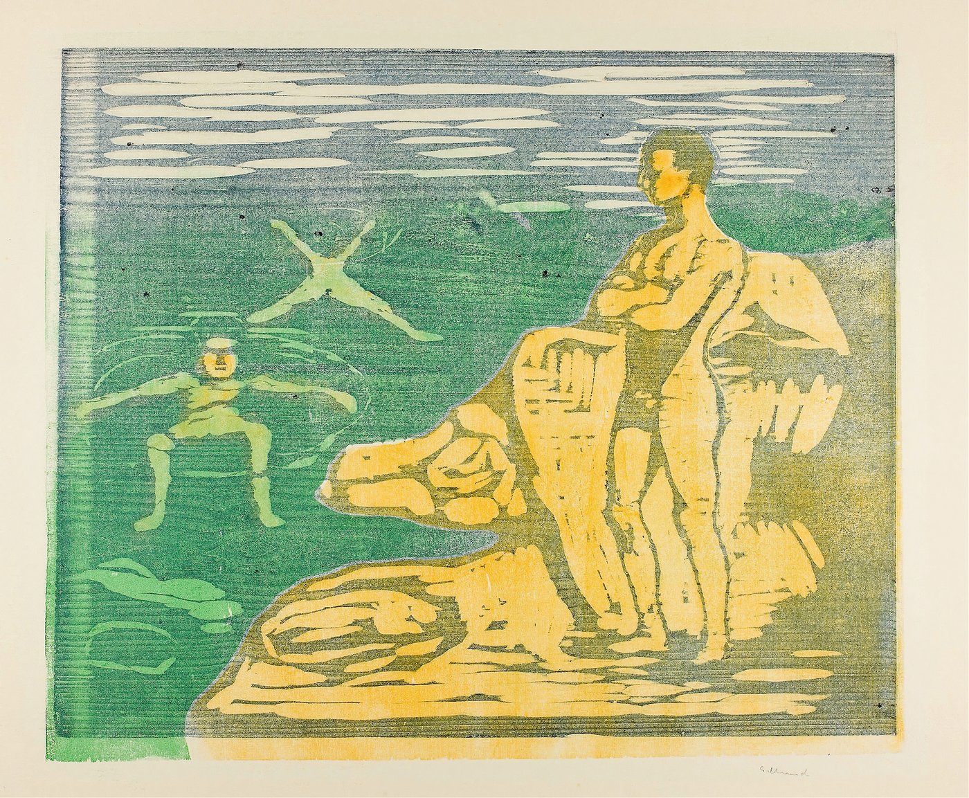 Boys Bathing